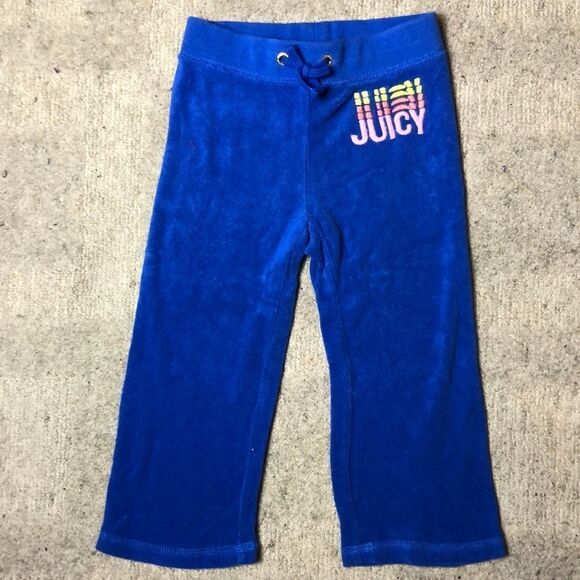 Vintage early 2000’s Juicy Couture terry cloth track pants | Size 2 - Picture 1 of 5